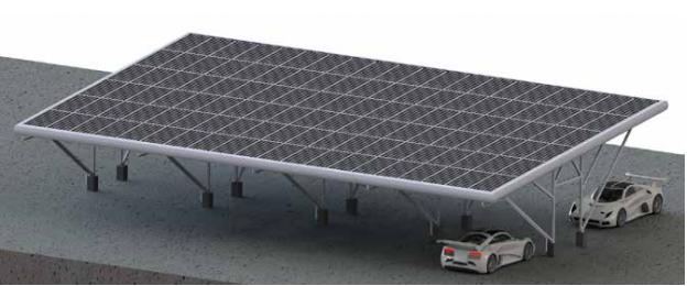 Solar First Solar carport system