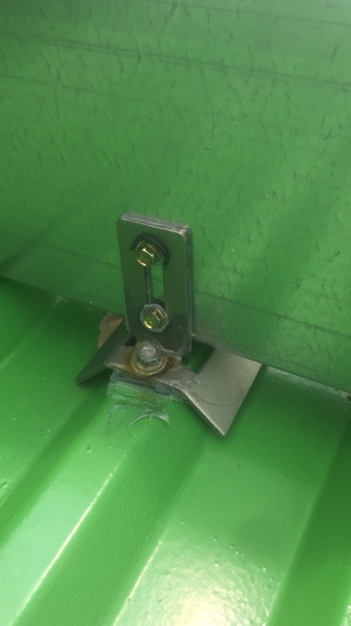 stainless steel trapezoid roof clamp