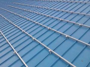 atap logam sistem pemasangan solar mounting bracket