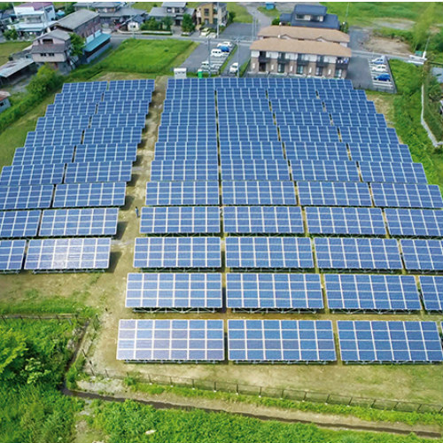 Proyek surya tanah 2.6mw berlokasi di Jepang 2017