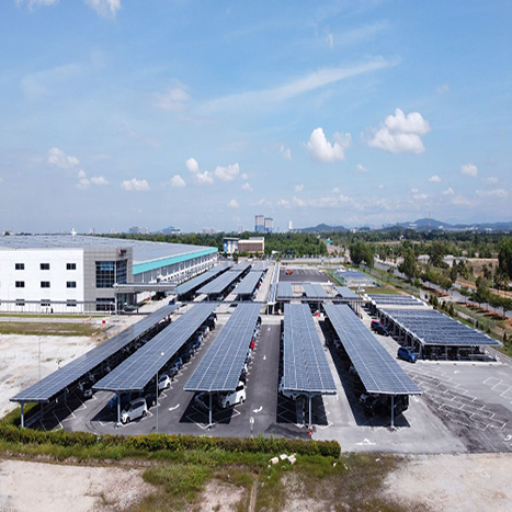 Proyek 1.6mw solar carport di malaysia 2019