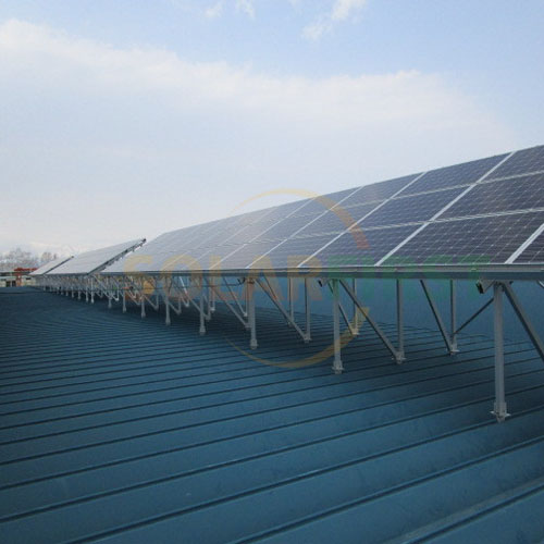 Proyek 288kw atap logam berdiri di Jepang 2018